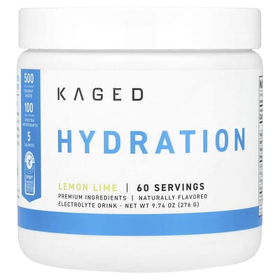 Напиток для гидратации, Lemon Lime, 9.74 oz (276 g)