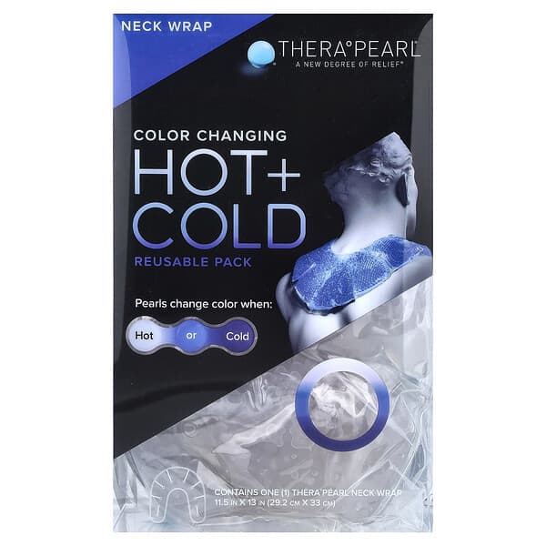 Многоразовый компресс TheraPearl Hot + Cold, Neck Wrap, 1 шт
