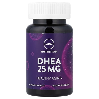 DHEA, 25 mg, 60 Vegan Capsules