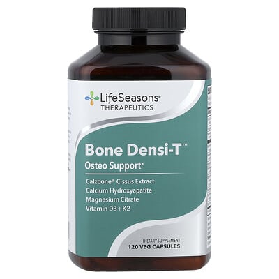 Therapeutics Bone Densi-T™, Osteo Support, 120 вегетарианских капсул