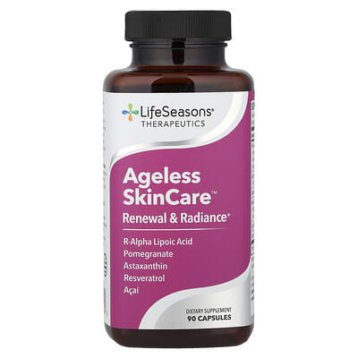 Ageless SkinCare™, обновление и сияние, 90 капсул