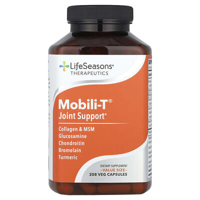 Therapeutics, Mobili-T® поддержка суставов, 208 вегетарианских капсул