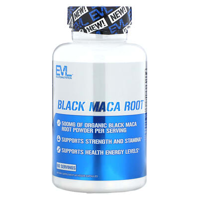 Черная корень маки EVLution Nutrition 60 Veggie Capsules