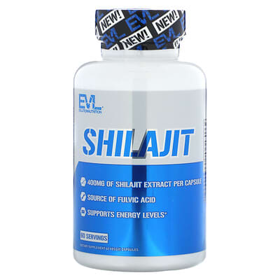 Shilajit, 400 mg, 60 вегетарианских капсул