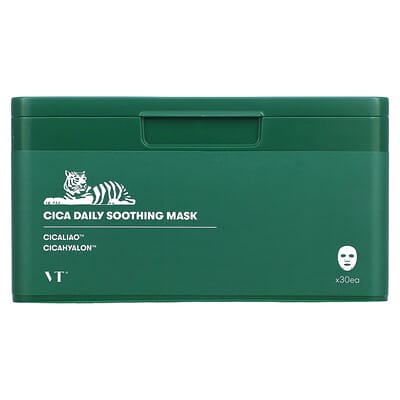 Успокаивающая маска для лица Cica Daily, 30 шт, 350 g
