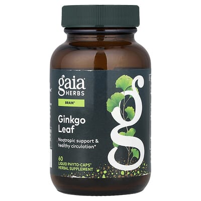 Ginkgo Leaf, 60  Liquid Phyto-Caps®