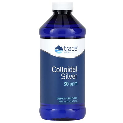 Trace коллоидное серебро, 16 fl oz (473 ml)