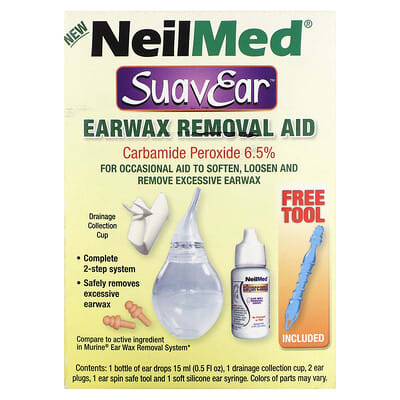 NeilMed SuavEar® Средство для удаления ушной серы 6 шт