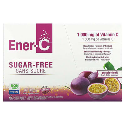 Bubbly Multivitamin Drink Mix, Passionfruit, 30 Packets, 0.2 oz (5.07 g) Each