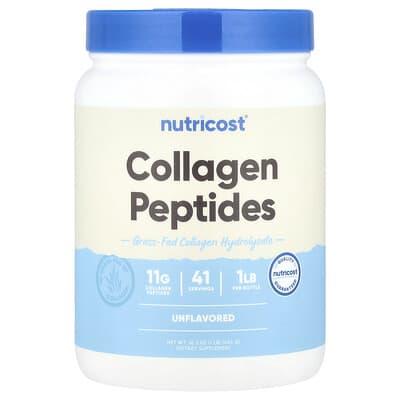 Collagen Peptides, без вкуса, 16.2 oz (454 g)