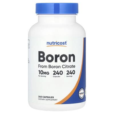 Boron, 10 mg, 240 капсул