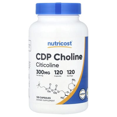 CDP Choline, Citicoline, 120 капсул