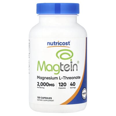 Magtein®, Magnesium L-Threonate, 120 капсул (666 mg per Capsule)