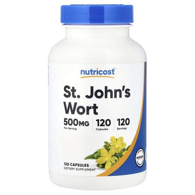 St. John's Wort, 500 mg, 120 капсул
