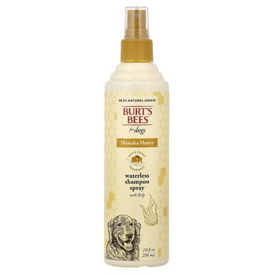 Шампунь-спрей Burt's Bees Manuka Honey Waterless with Kelp for Dogs 10 fl oz (296 ml)