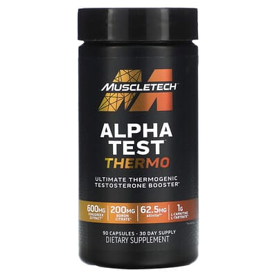 AlphaTest™ Thermo, 90 капсул MuscleTech