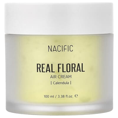 Крем для лица Nacific Real Floral, Air Cream, Calendula, 3.38 fl oz (100 ml)
