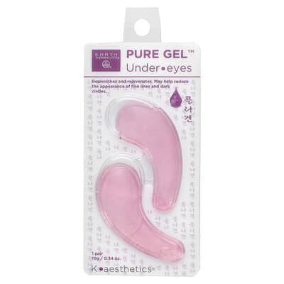 Earth Therapeutics Pure Gel™, Under Eyes, 1 пара, 0.34 oz (10 g)