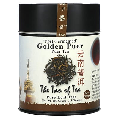 Puer Tea, Golden Puer, 3.5 oz (100 g)