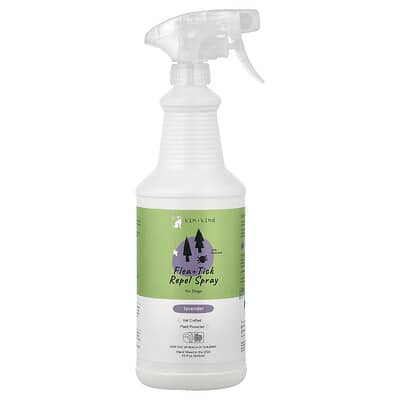 Спрей от блох и клещей Kin+Kind For Dogs Lavender 32 fl oz (946 ml)