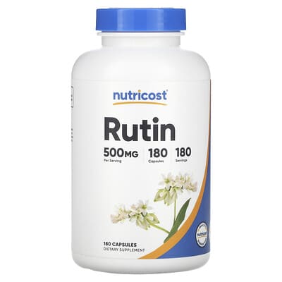 Рутин, 500 mg, 180 капсул