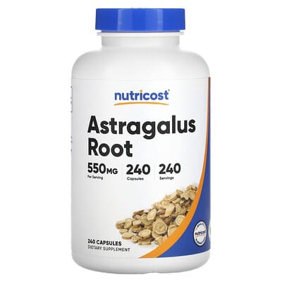 Nutricost Astragalus Root, 550 mg, 240 капсул
