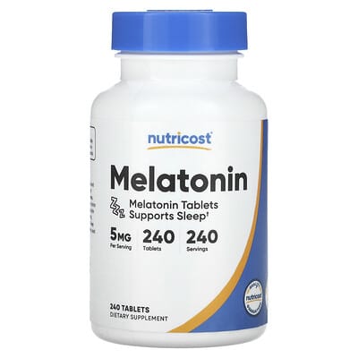 Мелатонин, 5 mg, 240 таблеток