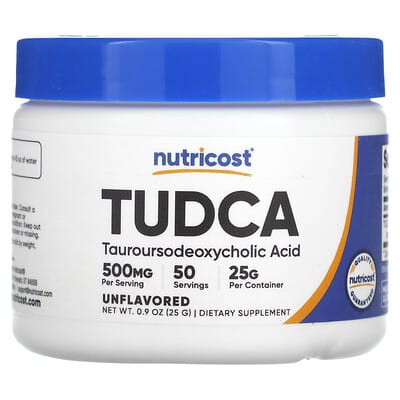 Nutricost TUDCA без вкуса, 0.9 oz (25 g)