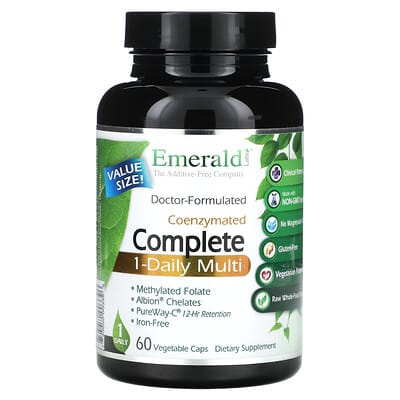 Emerald Laboratories Coenzymated Complete 1-Daily Multi, 60 капсул