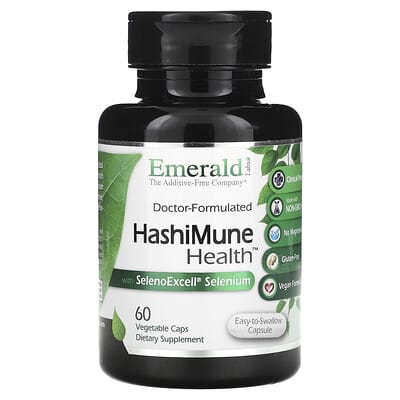 Emerald Laboratories HashiMune Health с селеном SelenoExcell, 60 растительных капсул