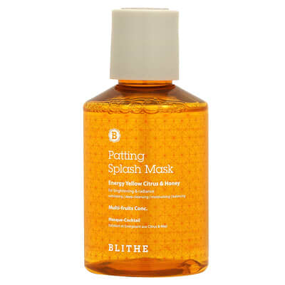Blithe Маска для лица Patting Splash Beauty, цитрус и мед, 150 ml
