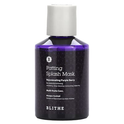 Очищающая маска Patting Splash Beauty Mask Rejuvenating Purple Berry 5.07 fl oz (150 ml)