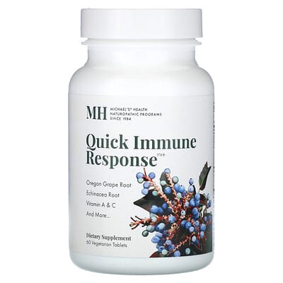 Quick Immune Response™, 60 вегетарианских таблеток