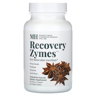 Recovery Zymes™, 90 кишечнорастворимых pH-стабильных таблеток