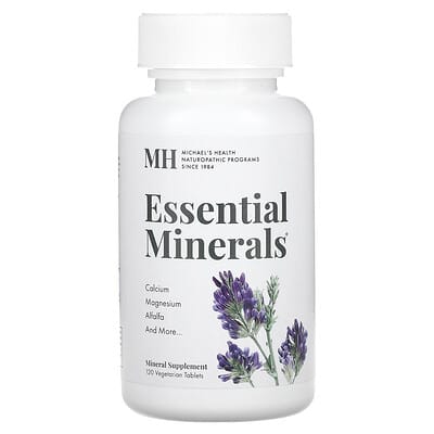 Минеральный комплекс Essential Minerals 120 Vegetarian Tablets