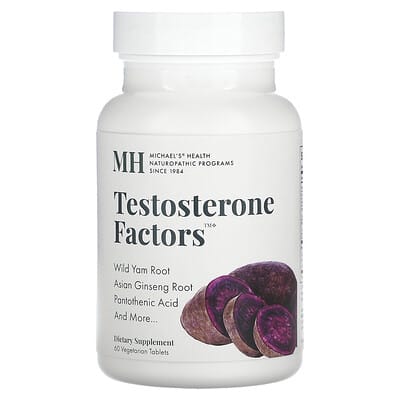 Testosterone Factors™, 60 вегетарианских таблеток