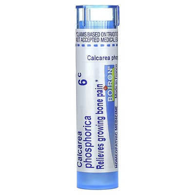 Calcarea Phosphorica 6C для облегчения боли при росте, 80 гранул