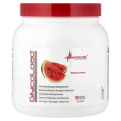 Metabolic Nutrition GlycoLoad®, Арбуз, 600 g