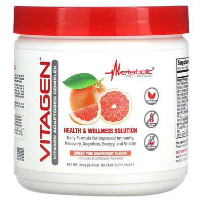 VitaGen™, Sweet Pink Grapefruit, 8.47 oz (240 g)