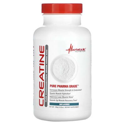 Creatine, Unflavored, 3.52 oz (100 g)