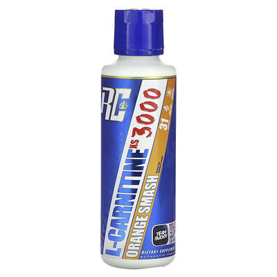 Аминокислоты Vital Edition, L-Carnitine XS™ 3000, Orange Smash, 16 fl oz (473.28 ml)