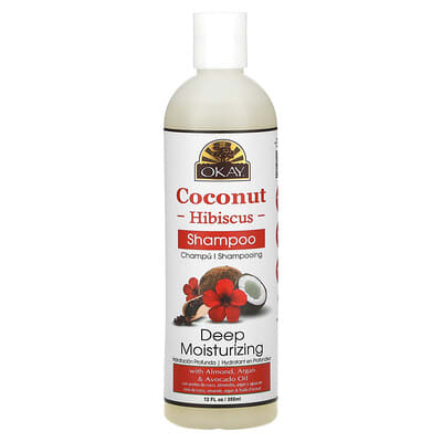 Шампунь Coconut Hibiscus глубоко увлажняющий 12 fl oz (355 ml)