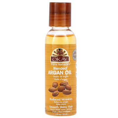 Масло Okay Pure Naturals Blended Argan Oil 2 fl oz (59 ml)
