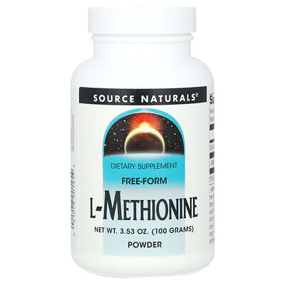 Порошок L-Метионин, 3.53 oz (100 g)