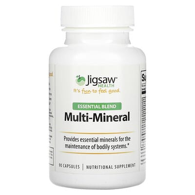 Essential Blend, мультиминеральный комплекс, 90 капсул