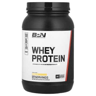 Сыворотка протеиновая BPN, ваниль, 2 lbs 0.9 oz, (932 g)