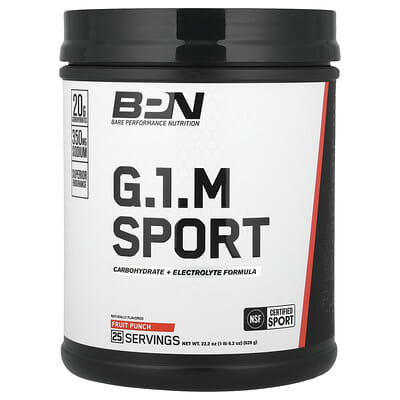 Спортивная добавка G.1.M Sport, Fruit Punch, 628 g