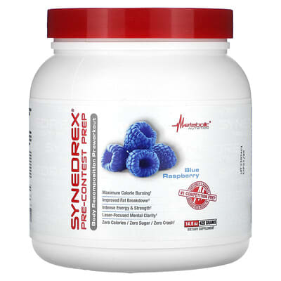 Synedrex®, Pre-Contest Prep, Blue Raspberry, 14.8 oz (420 g)