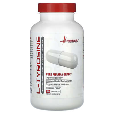 L-Tyrosine 90 капсул (500 mg per Capsule)