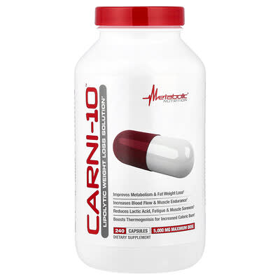 Carni-10™, 240 капсул